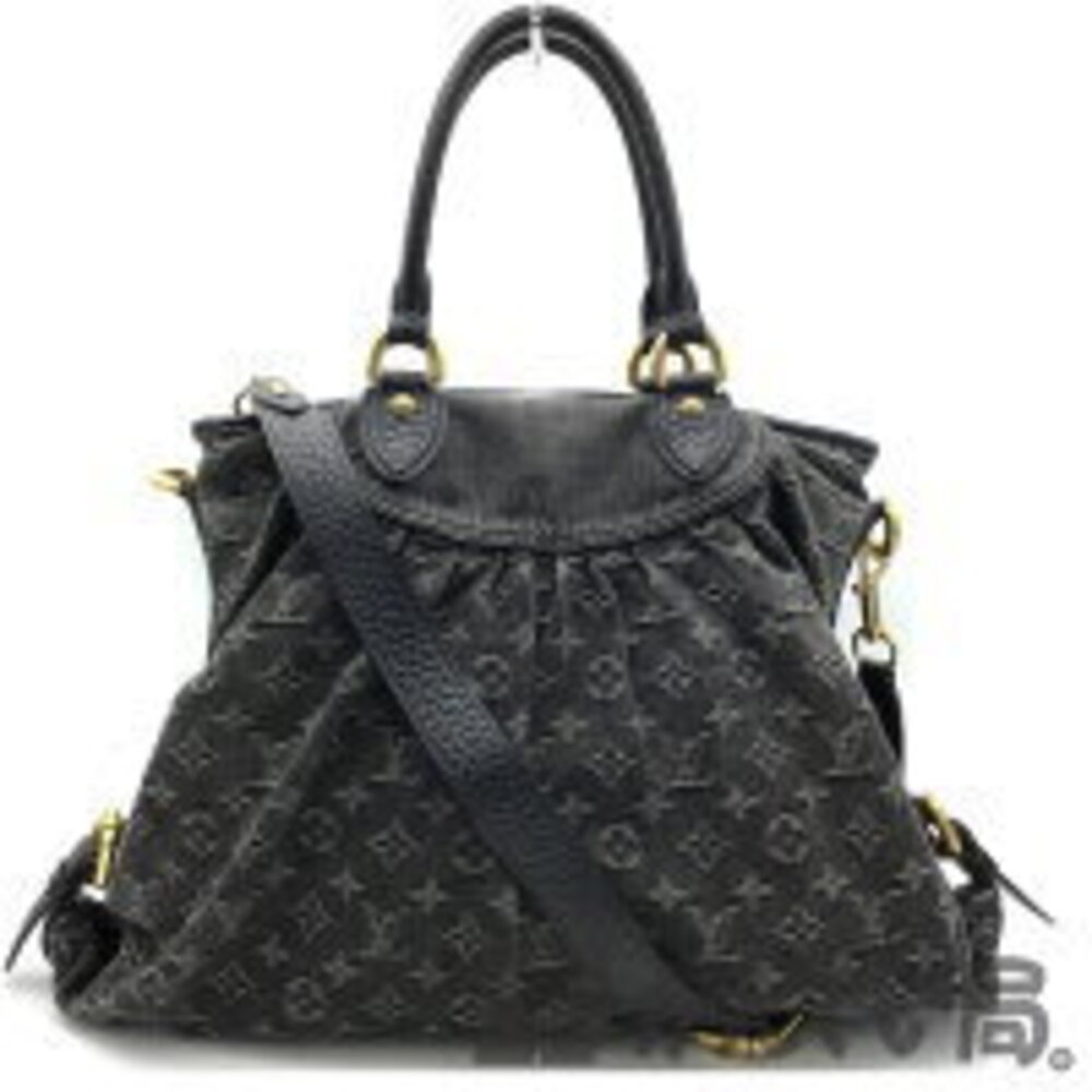 LOUIS VUITTON Neo Cabby Monogram Denim Handbag Shoulder Bag